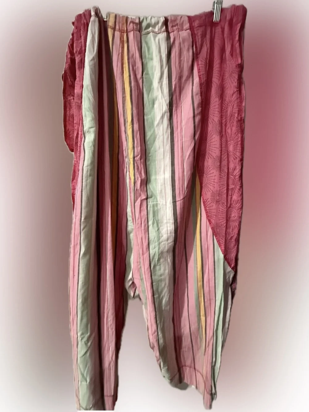 Free People Intimately Dream In Color Convertible Jumpsuit Harem Pants 12 - Picture 6 of 9